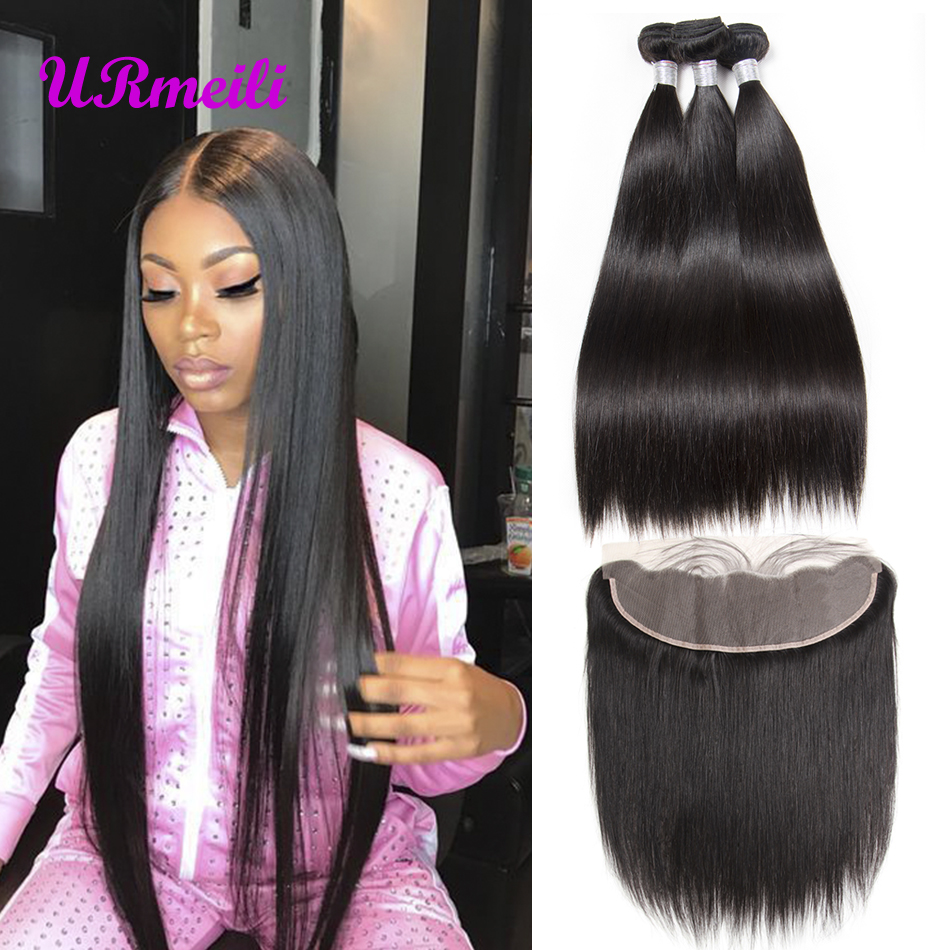 Brazilian Straight Virgin Hair 3/4 Bundles With Frontal 10A Indian Unprocessed Remy Human Hair Bundles With Closure Lace Frontal And Bundles, Natural color 
Brazilian Straight Virgin Hair 3/4 Bundles With Frontal 10A Indian Unprocessed Remy Human Hair Bundles With Closure Lace Frontal And Bundles, Natural color