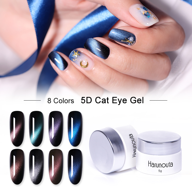 Harunouta 5g 5D Magnetic Gel Polish Magnet Cat 3D Eye Laser Soak Off UV Gel Jade Effect Nail Art Decoration Manicure Varnish, 18
Harunouta 5g 5D Magnetic Gel Polish Magnet Cat 3D Eye Laser Soak Off UV Gel Jade Effect Nail Art Decoration Manicure Varnish, 18