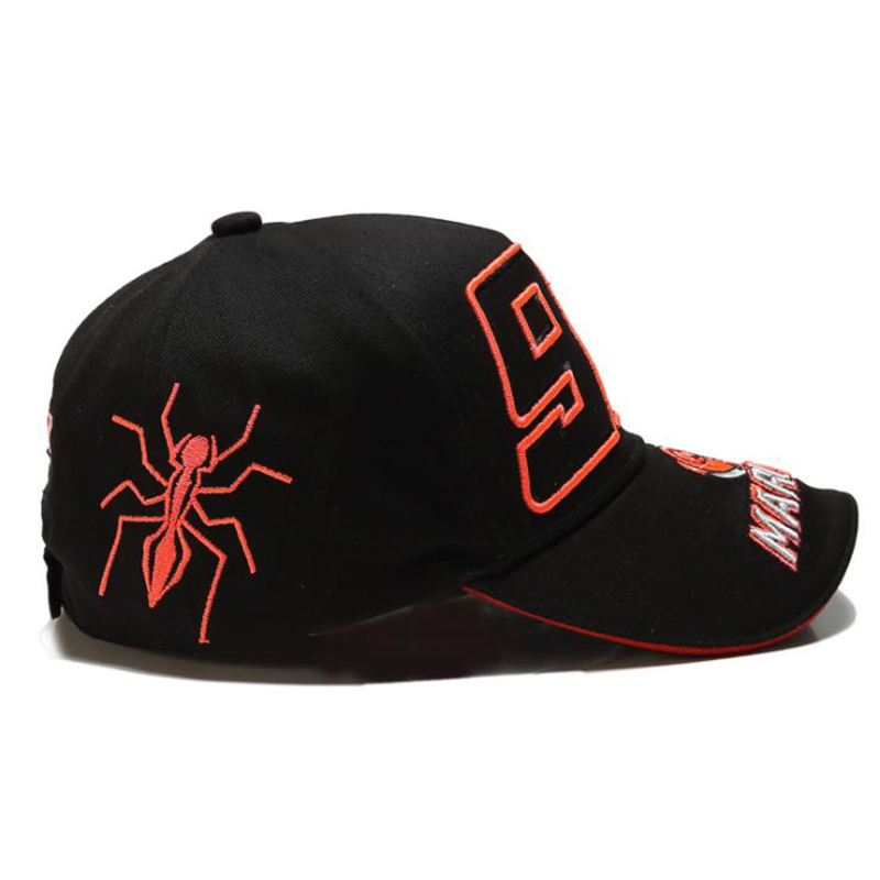 LA 2019 Foreign Trade Ants Embroidered 93 Hat Racing Cap Baseball Cap Duckbill Hat Moto. Gp Outdoor Sports mo tuo mao T200409