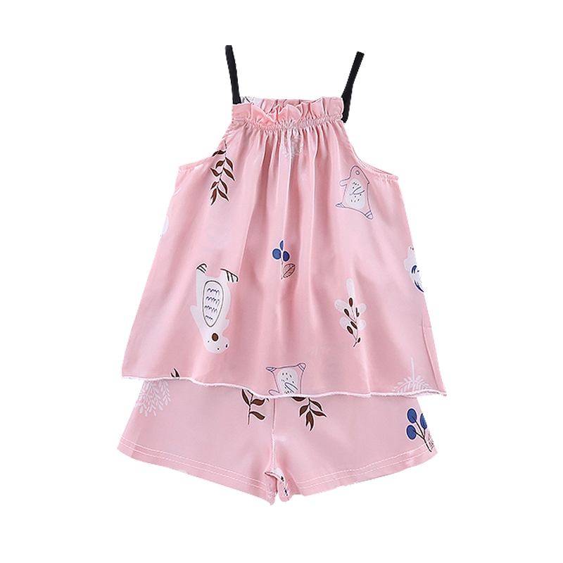 New Baby Kids Pajamas Set Girls Clothes Pineapple Pattern Sling Outfits Blouse Tops+Shorts Sleepwear 2pcs Cute Set
New Baby Kids Pajamas Set Girls Clothes Pineapple Pattern Sling Outfits Blouse Tops+Shorts Sleepwear 2pcs Cute Set