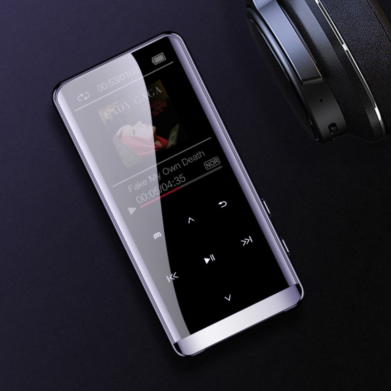 MP3 Player 8GB 16GB 32GB MP3 Player With Bluetooth Gift 28 Different Language Portable HiFi Looseless Found Ebook Screen Tou272V