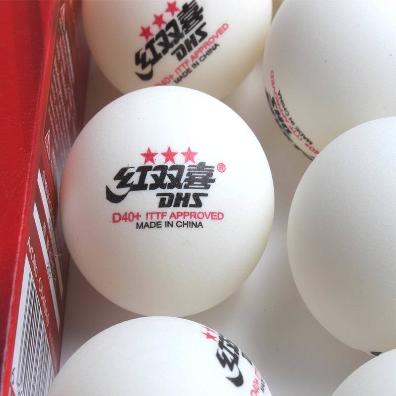 Original Dhs 40 3 Stars New Cell Dual Table Tennis Ball New Technology Seam Ball For Ping Pong Racket Game Wholes 20 Balls C130576