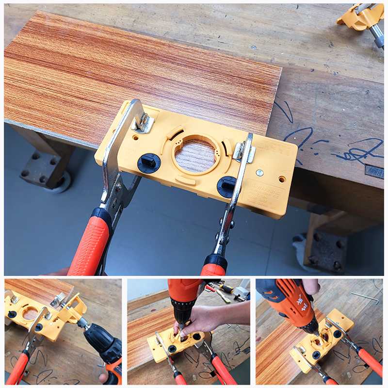 35mm DIY Woodworking Tool Hinge Hole Saw Jig Drilling Guide Locator Hole Opener Door Cabinets Drill bits for metal
35mm DIY Woodworking Tool Hinge Hole Saw Jig Drilling Guide Locator Hole Opener Door Cabinets Drill bits for metal