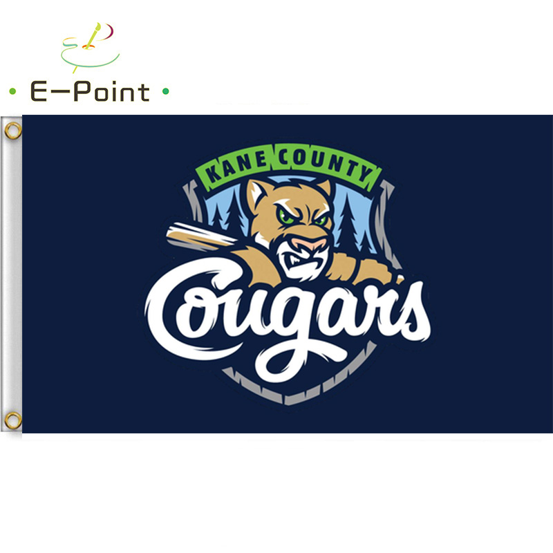 MiLB Kane County Cougars Flag 3*5ft (90cm*150cm) Polyester Banner decoration flying home & garden Festive gifts
MiLB Kane County Cougars Flag 3*5ft (90cm*150cm) Polyester Banner decoration flying home & garden Festive gifts