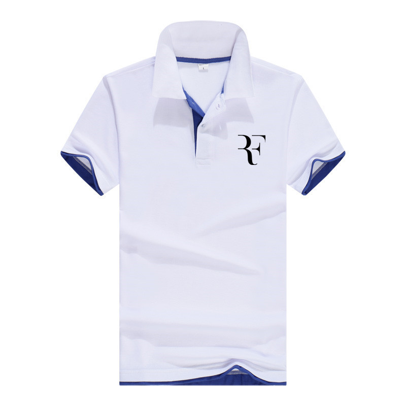 New Roger Federer Arrival Hot Sale Polo Shirts Men Spring Summer 13 Colors Fashion Casual Short Sleeve SH190718