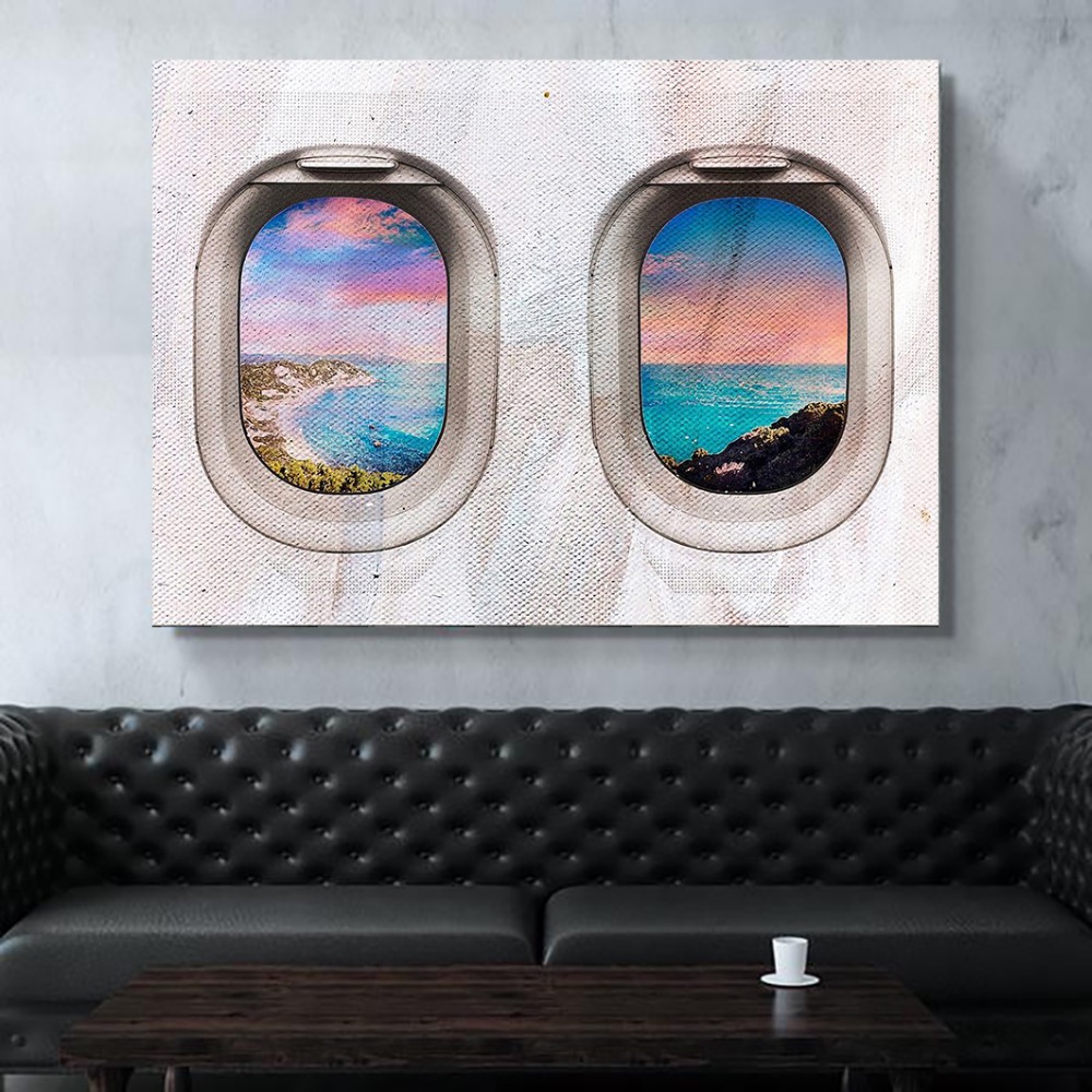 Canvas Modern Picture Home Decoration 1 Pieces Window View Painting Wall Artwork Prints Poster Modular Frame Bedside Background
Canvas Modern Picture Home Decoration 1 Pieces Window View Painting Wall Artwork Prints Poster Modular Frame Bedside Background