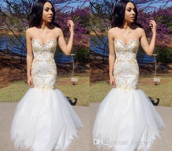 2019 Mermaid Sweetheart Sleeveless Prom Dress With Gold Applique Formal Holidays Wear Graduation Evening Party Gown Custom Made Plus Size, Blue
2019 Mermaid Sweetheart Sleeveless Prom Dress With Gold Applique Formal Holidays Wear Graduation Evening Party Gown Custom Made Plus Size, Blue