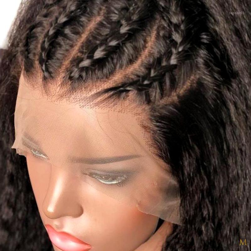 Kinky Straight 360 Circle Lace Frontal Wig Brazilian Remy Wigs For Black Women 150% Plucked With Baby Hair Middle Ratio Make JKO1, As pic
Kinky Straight 360 Circle Lace Frontal Wig Brazilian Remy Wigs For Black Women 150% Plucked With Baby Hair Middle Ratio Make JKO1, As pic