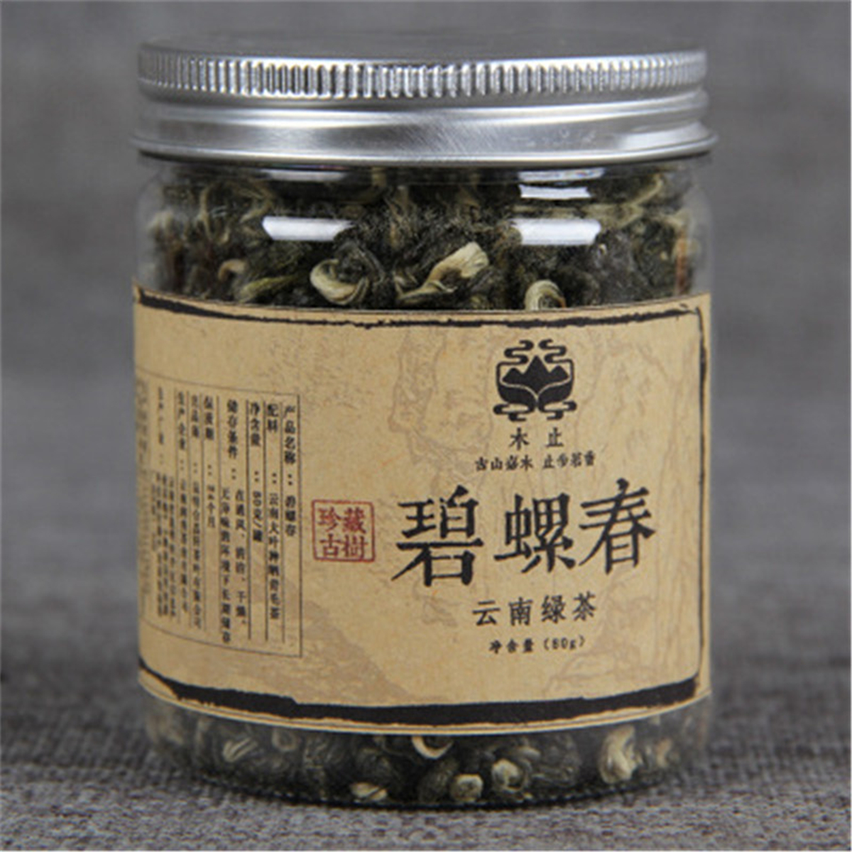 Hot sales 80g Chinese Organic Green Tea Canned Biluochun Raw Tea Health Care New Fresh Spring Scented Tea Green Food Factory Direct Sales
Hot sales 80g Chinese Organic Green Tea Canned Biluochun Raw Tea Health Care New Fresh Spring Scented Tea Green Food Factory Direct Sales