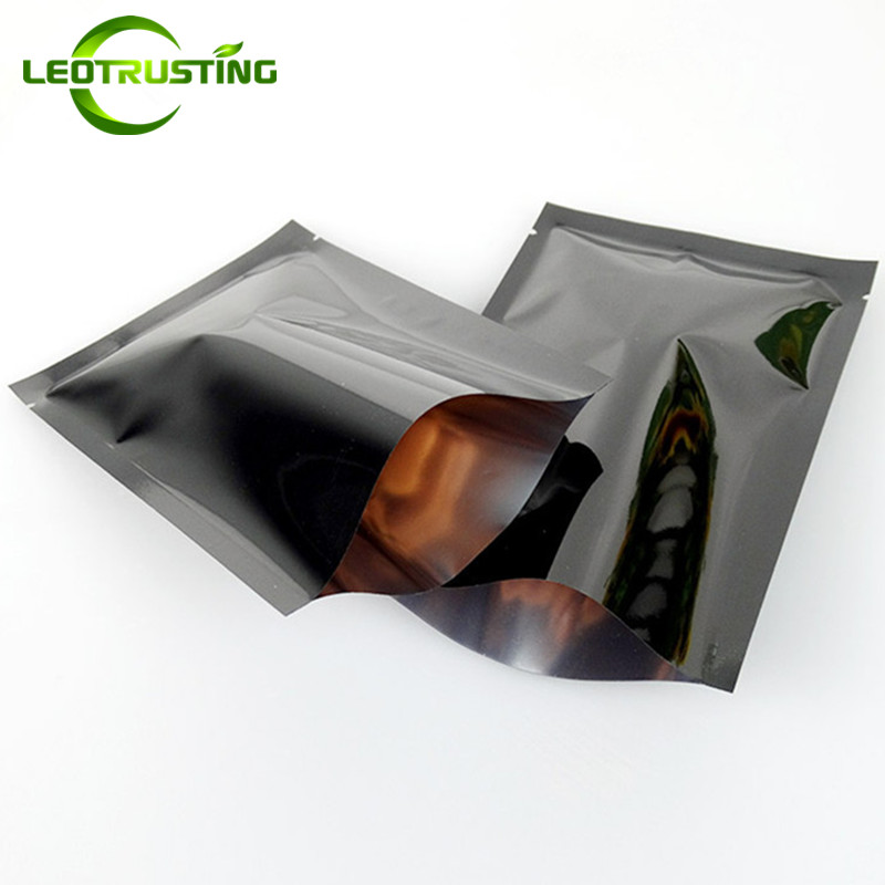 Leotrusting 100pcs/lot Small Glossy Black Open Top Aluminum Foi Packaging Bag Black Foil Herbal Powder Pouch Small Heat Sealing Bag
Leotrusting 100pcs/lot Small Glossy Black Open Top Aluminum Foi Packaging Bag Black Foil Herbal Powder Pouch Small Heat Sealing Bag