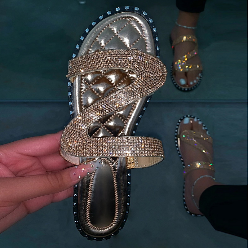 rhinestone slippers 2020 new women fashion wild beach flip flop bright diamond flat bottom outdoor wild student sandals, Black
rhinestone slippers 2020 new women fashion wild beach flip flop bright diamond flat bottom outdoor wild student sandals, Black