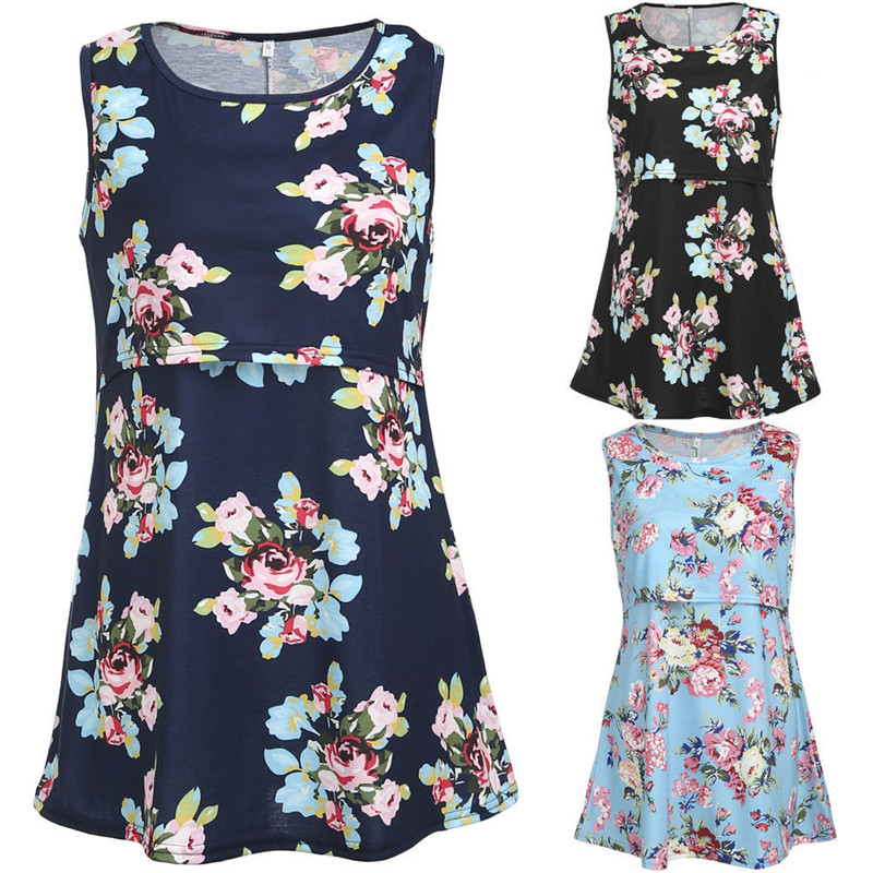 Floral Nursing Dress Pregnant Women Boho Floral Dress Breastfeeding Vest Dress Soft Maternity Tank Nursing Shirt
Floral Nursing Dress Pregnant Women Boho Floral Dress Breastfeeding Vest Dress Soft Maternity Tank Nursing Shirt