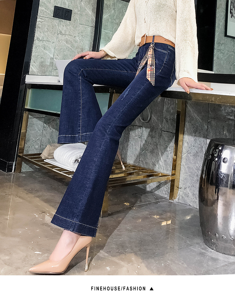 The Blue In The Spring Of The New Han Edition Wide-Legged Pants Show Thin Micro Flared Trousers Children
The Blue In The Spring Of The New Han Edition Wide-Legged Pants Show Thin Micro Flared Trousers Children