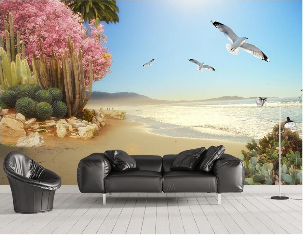 3d wallpaper custom photo murals Naked eye 3D seaside mural of tropical plants, flowers and birds background wall decor wall art pictures, Non-woven fabric
3d wallpaper custom photo murals Naked eye 3D seaside mural of tropical plants, flowers and birds background wall decor wall art pictures, Non-woven fabric