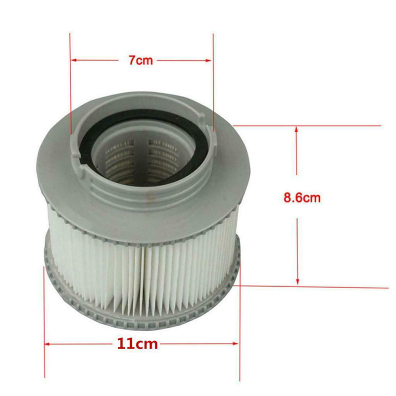 Newly 12 Pcs Filter Cartridges Strainer Replacement Durable for MSPA Tub Spas Swimming Pool