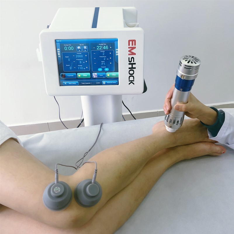Physiotherapy EMShock machine for better physiotherapy /shock wave therapy machine with electric muscle stimulation for body pain relief
Physiotherapy EMShock machine for better physiotherapy /shock wave therapy machine with electric muscle stimulation for body pain relief