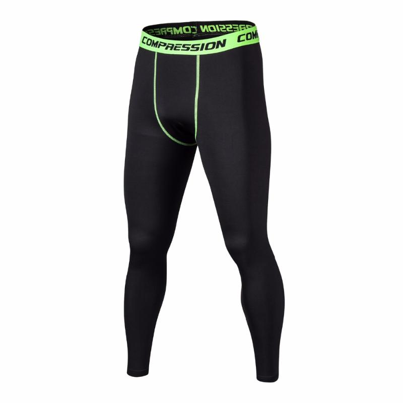 Men Pants Workout Fitness Compression Leggings Pants 3D Print Quick Dry Skinny Tights Crossfit Bodybuilding Trouser MMA