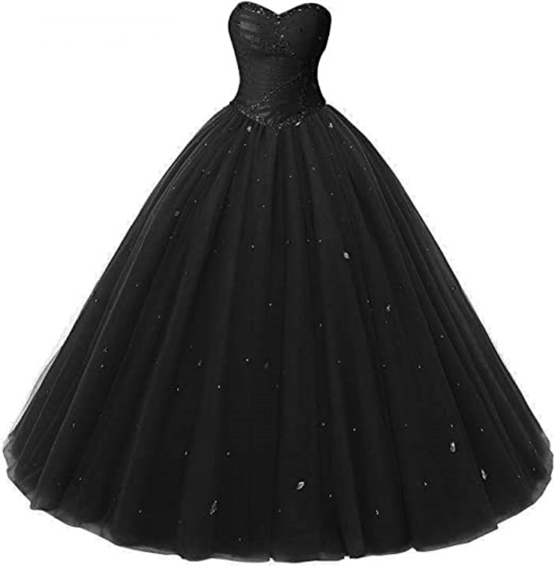 New Simple Puffy Ball Gown Sweetheart Quinceanera Dresses Party Dress Special Occasion Dresses Sweet 16 Vestidos De 15 QC1502