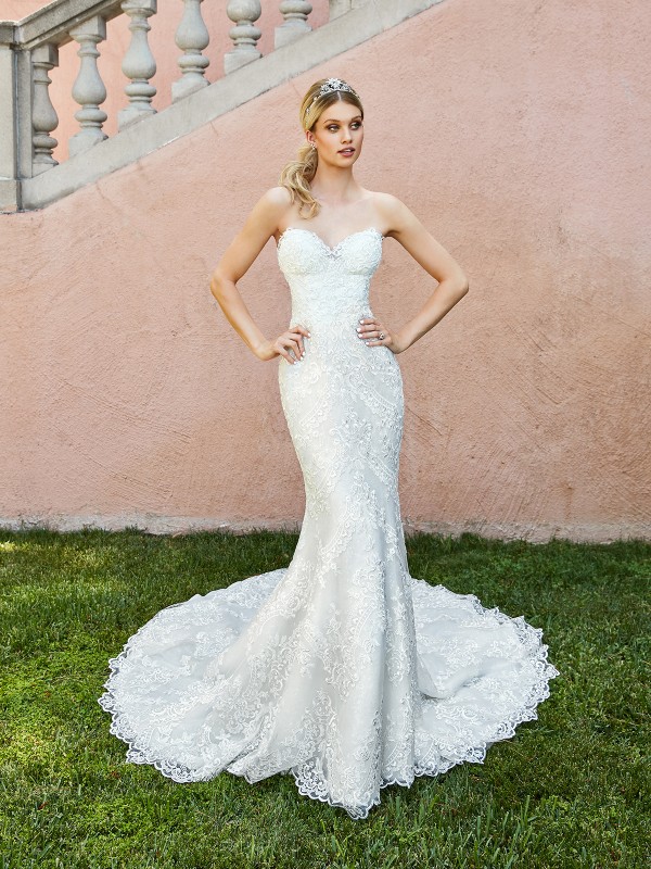 Mermaid Amazing Lace Wedding Dresses With Detachable Long Sleeves Sweetheart Neck Bridal Gowns Sweep Train Plus Size Beaded Vestido De Novia