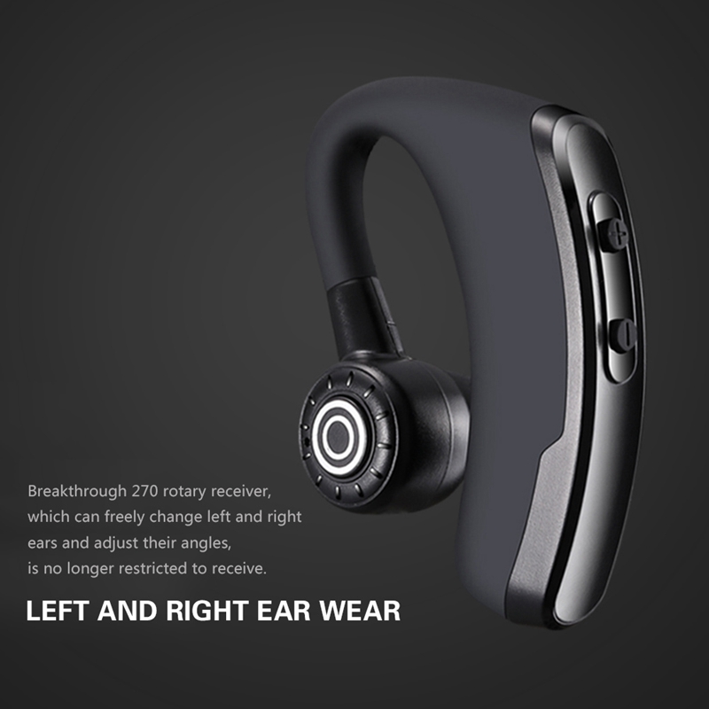 Bluetooth 50 Earphones with Ear Hook Earhook Sport Earphones Hanging Ear bluetooth Headset Hands Small Bluetooth Earpiece339y80708
