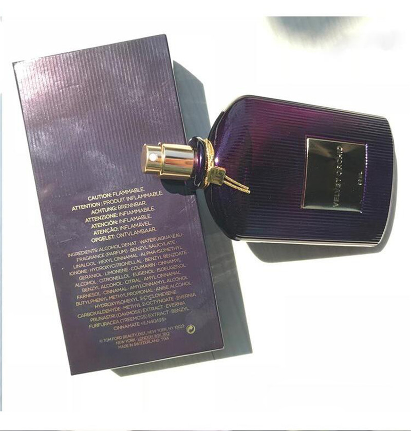 Women Perfume VELVET ORCHID Fragrance Purple Bottle Parfum EDP ML OZ Long Lasting Smell Fragrances Cologne Spray High Quality Fast Delivery