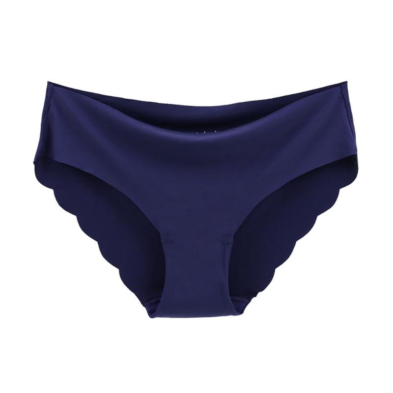 Women Panties Sexy Ruffles Solid Colour Underwear Ice-silk Low Rise Panty Female Seamless Briefs Ultra-thin Lingerie For Ladies, Beige 
Women Panties Sexy Ruffles Solid Colour Underwear Ice-silk Low Rise Panty Female Seamless Briefs Ultra-thin Lingerie For Ladies, Beige