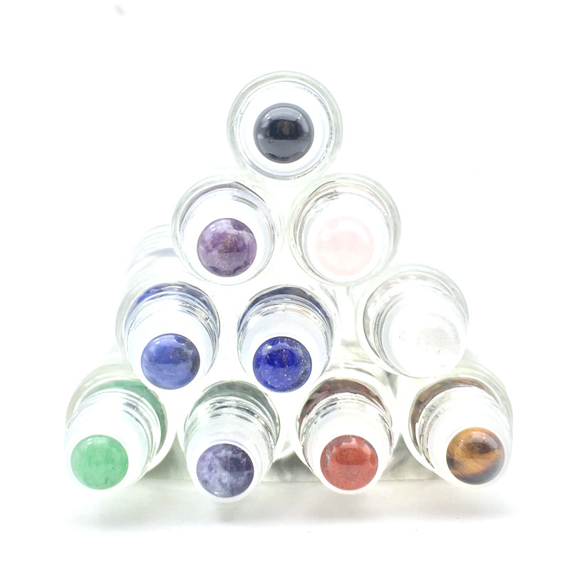 100pcs Natural Gemstone Roller Ball For 5ml 10ml THICK Essential Oil Perfumes Oil Liquids Bottle Roll On Bottles
100pcs Natural Gemstone Roller Ball For 5ml 10ml THICK Essential Oil Perfumes Oil Liquids Bottle Roll On Bottles