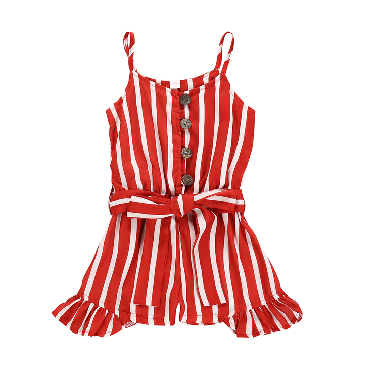 Summer Toddler kids Baby Girls clothes Strap Striped Red Romper Strap Jumpsuits kids designer clothes girls DHL JY387
Summer Toddler kids Baby Girls clothes Strap Striped Red Romper Strap Jumpsuits kids designer clothes girls DHL JY387