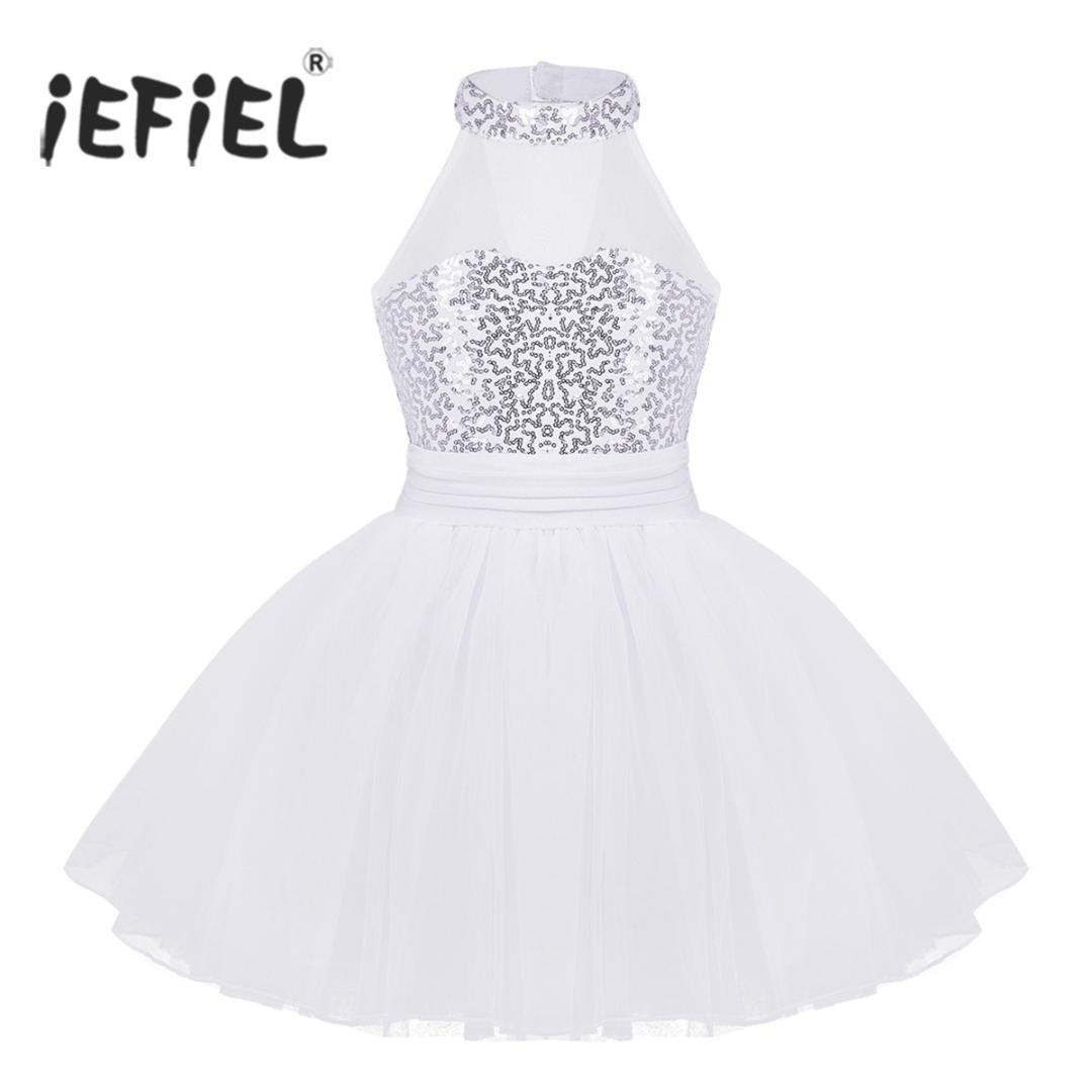 iEFiEL Girls Sleeveless Fancy Party Professional Tutu Dress Mesh Splice Sequins Ballet Dance Gymnastics Leotard Dress for Kids, Lavender
iEFiEL Girls Sleeveless Fancy Party Professional Tutu Dress Mesh Splice Sequins Ballet Dance Gymnastics Leotard Dress for Kids, Lavender