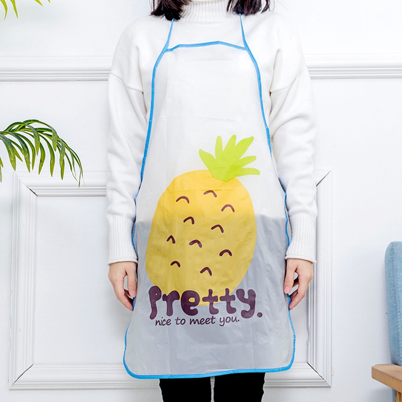 Cartoon Fruit Transparent Waterproof Anti-oil Apron For Woman Kitchen Cooking Restaurant Tools Chef Aprons PVC Bib Tablier
Cartoon Fruit Transparent Waterproof Anti-oil Apron For Woman Kitchen Cooking Restaurant Tools Chef Aprons PVC Bib Tablier