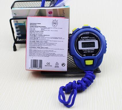 Professinal Quartz Timer Kadio Kd6128 Waterproof Alarm Chronograph Electronic Stopwatch Running Timer Kd 6128 Sports Timer Cca6805315598