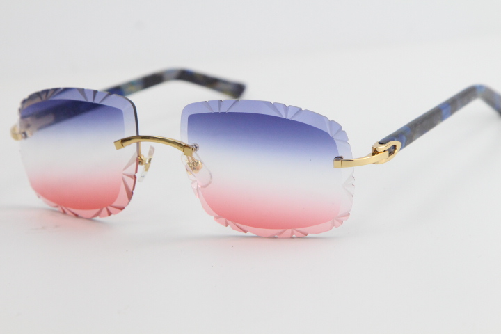 Metal Mix Blue Plank Sunglasses 3524012 Large Square Rimless Metal Glasses metal frame Eyewear Male and female Driving Glasses
Metal Mix Blue Plank Sunglasses 3524012 Large Square Rimless Metal Glasses metal frame Eyewear Male and female Driving Glasses