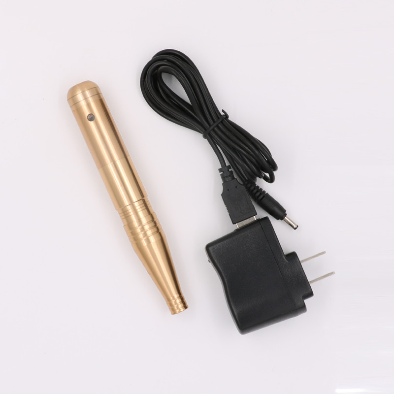 Easy Click Rotary Gun Recharge Battery Permanent Makeup Machine Cordless with Cartridge Needles for eyebrow Tattoo Lip eyeliner