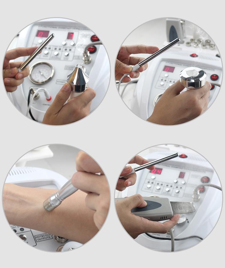 4 in 1 Diamond Microdermabrasion Machine Dermabrasion Anti Aging Wrinkle Skincare Blackhead Remover Exfoliator for Salon Use