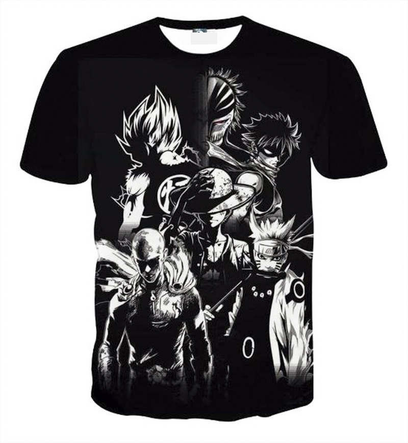 Fairy Tail Natsu Anime T Shirt Men 3D Shirts Unisex Tee Couple Tee Shirs Cartoon Shirts for Child Anime Fans 8 Styles S-5XL, White;black
Fairy Tail Natsu Anime T Shirt Men 3D Shirts Unisex Tee Couple Tee Shirs Cartoon Shirts for Child Anime Fans 8 Styles S-5XL, White;black