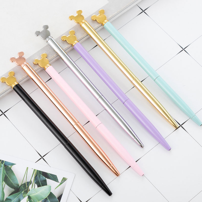 New Metal Cartoon Ballpoint Pens Business Office School stationery Supplies Children's Day Kids Christmas Gift Free Shipping, As picture
New Metal Cartoon Ballpoint Pens Business Office School stationery Supplies Children's Day Kids Christmas Gift Free Shipping, As picture