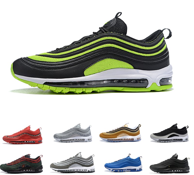 2021 New Men women running Shoes Cushion 97 KPU Plastic Triple black white Training man mens Fashion sports Outdoor Sneakers shoe 36-45
2021 New Men women running Shoes Cushion 97 KPU Plastic Triple black white Training man mens Fashion sports Outdoor Sneakers shoe 36-45