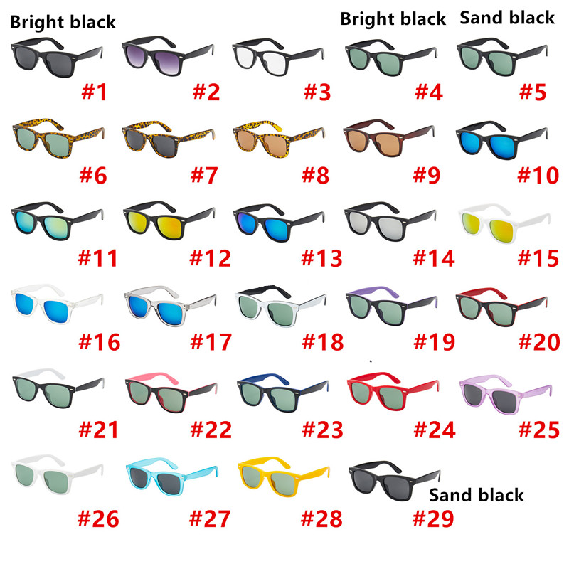 High Quality Vintage Square Brand Designer Sunglasses Mens Womens Retro Vintage Sun Glasses Outdoor Driving Designer Sunglasses 29 Color