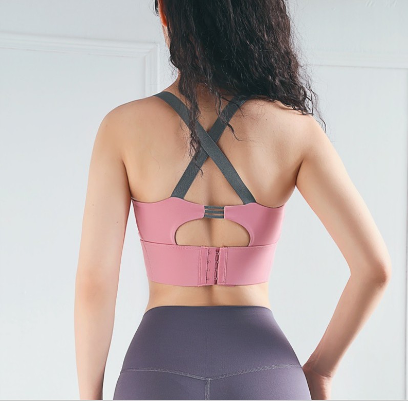 SEXY cross back women's sports BRA underwear shockproof running Sports Top Female Gym fitness vest Adjustable Push Up Yoga bra, Black
SEXY cross back women's sports BRA underwear shockproof running Sports Top Female Gym fitness vest Adjustable Push Up Yoga bra, Black