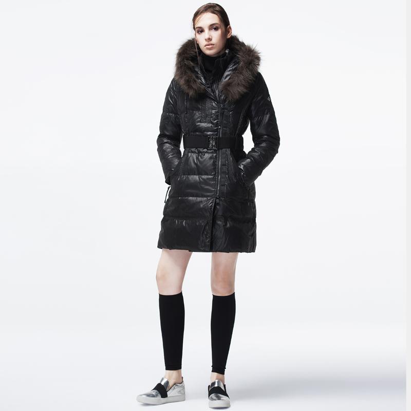 Autumn Winter Jacket Women Fashion Women' Down Jacket Racoon Fur Collar Long Coat Female Double-necked Campera KJ553, Black
Autumn Winter Jacket Women Fashion Women' Down Jacket Racoon Fur Collar Long Coat Female Double-necked Campera KJ553, Black