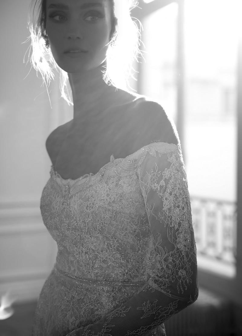 Vintage Mermaid Wedding Dresses 2020 Long Sleeve Illusion Bodice Lace Appliques Bridal Gowns Off Shoulder Custom Made robe de mariée