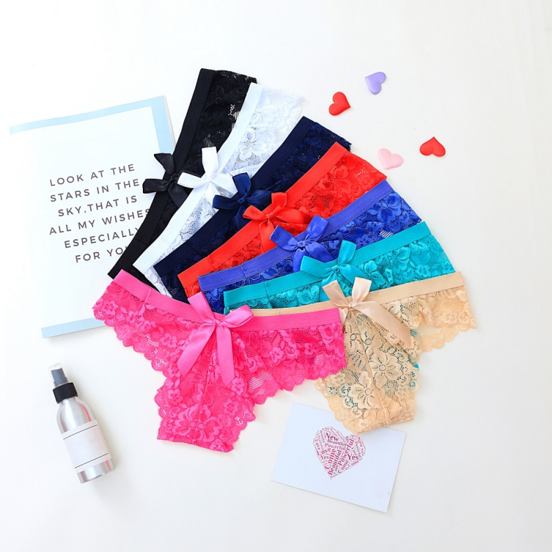 Sexy Lace Lingerie Women Bowtie Briefs Solid Color Transparent Panties Female Seamless Porno Underwear ropa interior femenina, Khaki
Sexy Lace Lingerie Women Bowtie Briefs Solid Color Transparent Panties Female Seamless Porno Underwear ropa interior femenina, Khaki