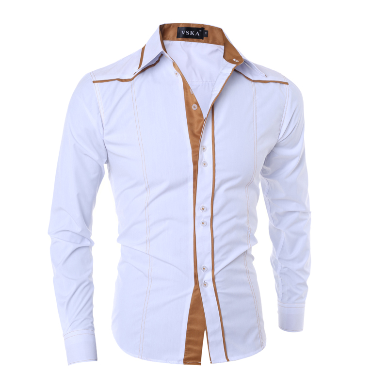 2018 New listing business Slim casual long-sleeved dress shirt men's brand stripe decoration fashion solid color shirt M-XXL, Black
2018 New listing business Slim casual long-sleeved dress shirt men's brand stripe decoration fashion solid color shirt M-XXL, Black