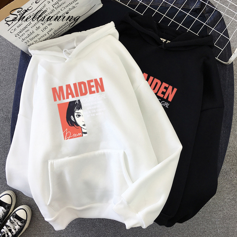 Shellsuning Letter Autumn New Sweatshirt Harajuku 2019 Fashion Women Pullover Streetwear Purple Oversized Hoodies Tops, Green
Shellsuning Letter Autumn New Sweatshirt Harajuku 2019 Fashion Women Pullover Streetwear Purple Oversized Hoodies Tops, Green