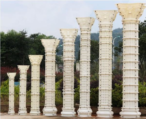 ABS plastic roman concrete column moulds Multiple styles european pillar mould construction moulds for garden villa home house234Q7853269