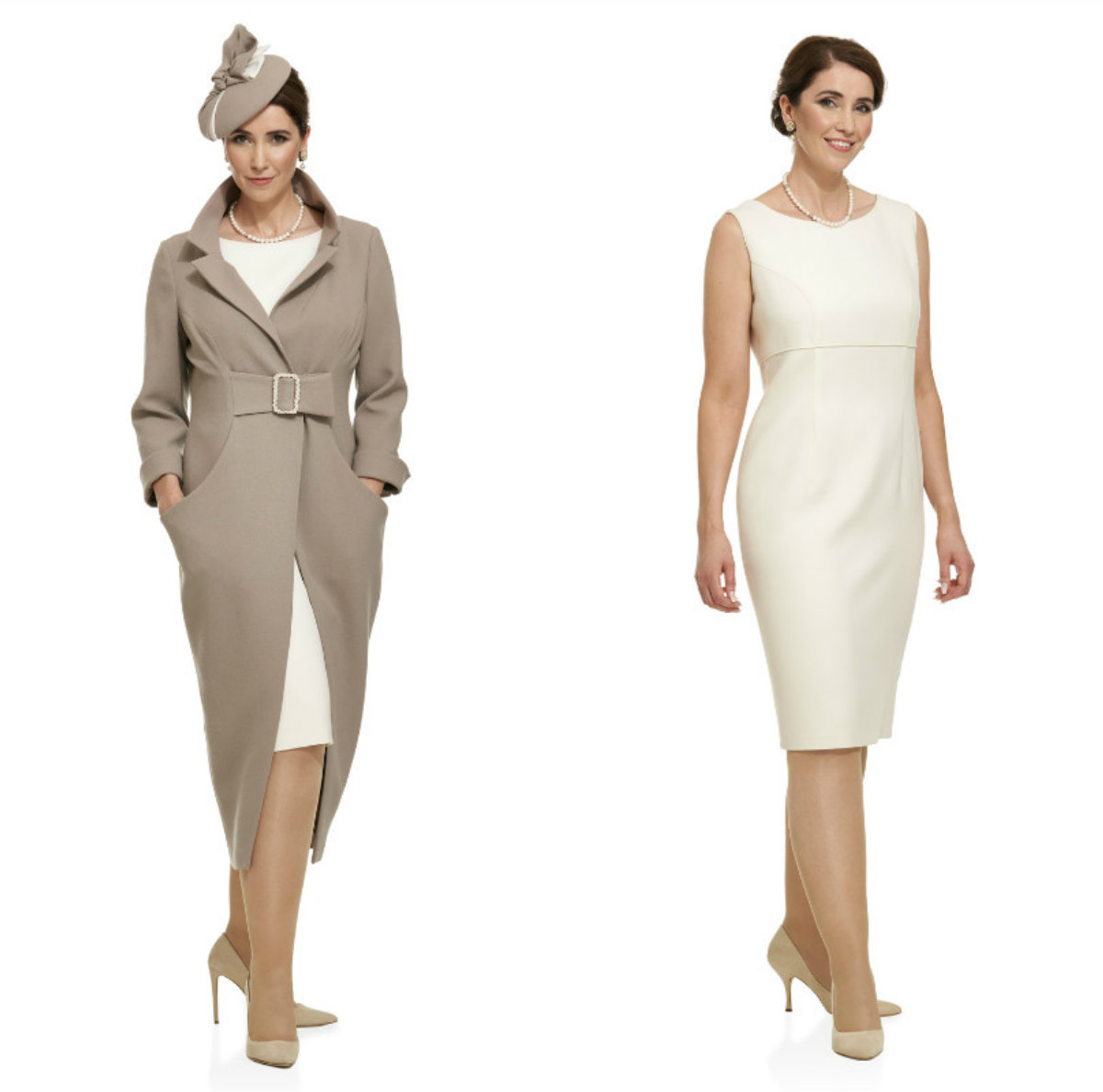 2020 Modest Joyceyoungcollections Jewel 3/4 Long Sleeve Mother Of The Bride Dress With Jacket Satin Mother Dress Formal Evening Gowns