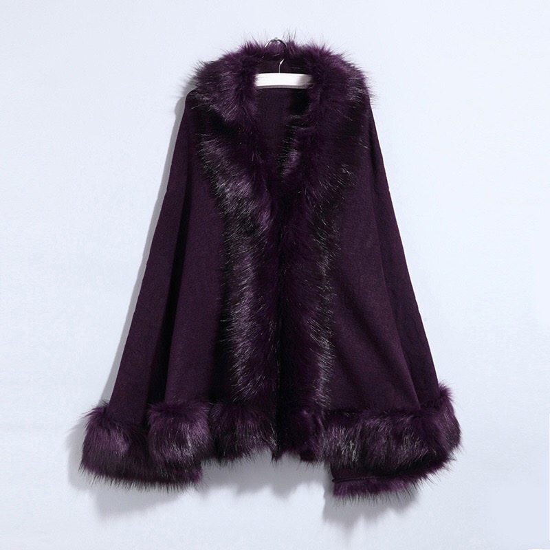 2020 Bridal Cape Satin Medium-length-cape with Fur Trim Wedding Cloak Handmade Cape Dress Fur Shawl Wedding Jackets Wrap