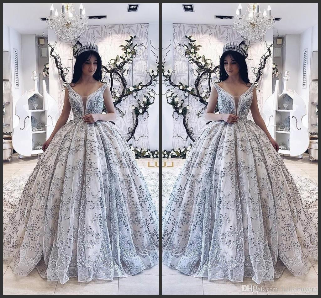New Summer ball Gown Lace Princess Wedding Dresses Bridal Gowns 2019 Luxury Bohemian African Wedding Gowns vestidos de novia, White
New Summer ball Gown Lace Princess Wedding Dresses Bridal Gowns 2019 Luxury Bohemian African Wedding Gowns vestidos de novia, White