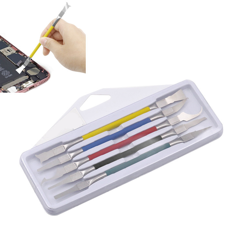 5 in 1 IC Chip Repair Thin Blade CPU NAND Remover BGA Maintenance Knife Remove Glue Disassemble Phone PC Rework Processor Tools
5 in 1 IC Chip Repair Thin Blade CPU NAND Remover BGA Maintenance Knife Remove Glue Disassemble Phone PC Rework Processor Tools
