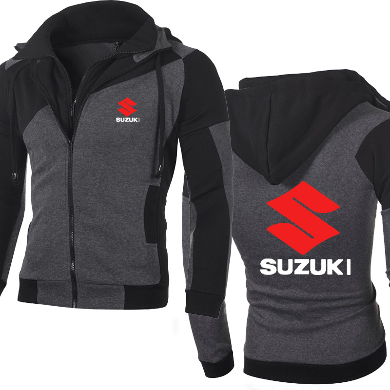 Jacket Men Suzuki Car Logo Sweatshirt Hoody Spring Autumn Fleece Cotton Zipper Hoodies Fashion HipHop Harajuku Male Clothing, Black
Jacket Men Suzuki Car Logo Sweatshirt Hoody Spring Autumn Fleece Cotton Zipper Hoodies Fashion HipHop Harajuku Male Clothing, Black